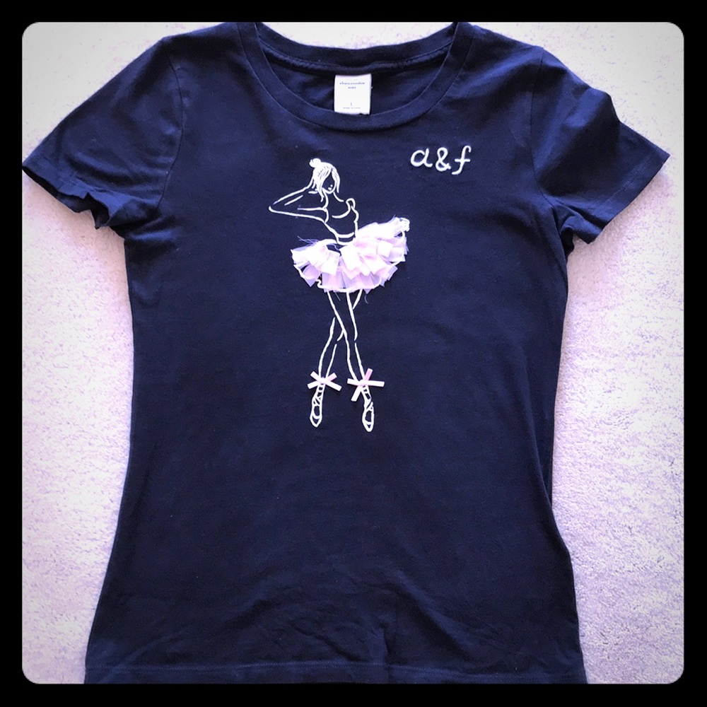 Abercrombie kids ballerina t shirt